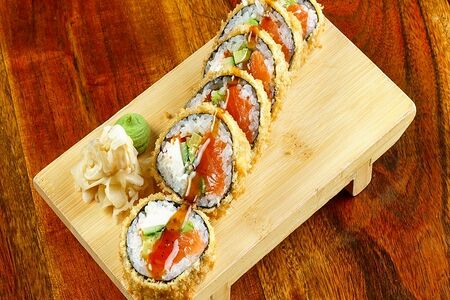 Ролл Тёплый с лососем