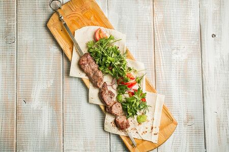 Кахетинский шашлык из говядины