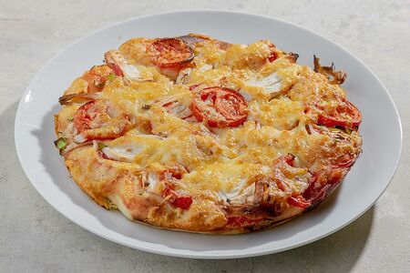 Пицца с крабовыми палочками