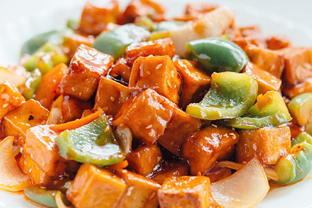 715 Тофу в кисло-сладком