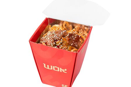 Удон с мясом