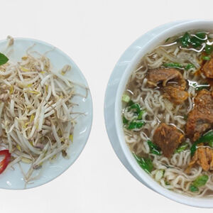 Лапша с сушеной говядиной