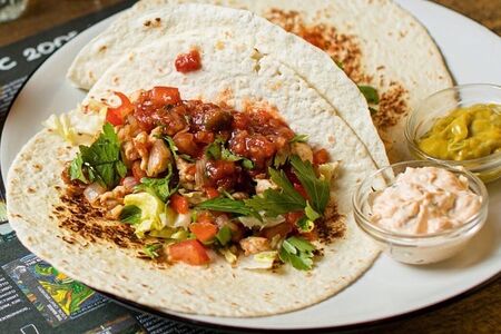Такос с говядиной