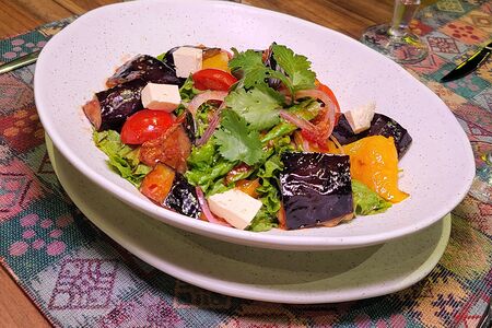 Салат Хрустящий баклажан