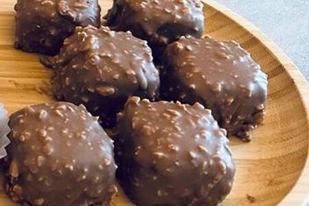 Пирожное картошка в молочном шоколаде