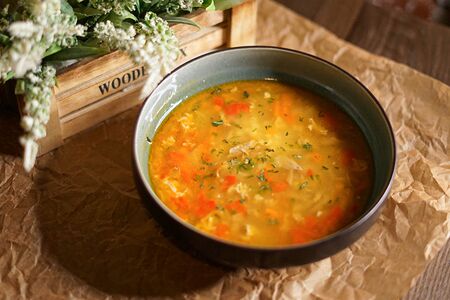 Суп с уткой