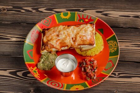 Бурритос классический с курицей