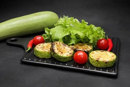 Кабачки на мангале