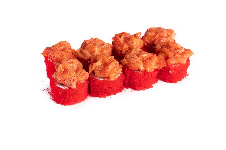 Ролл с тартаром из лосося