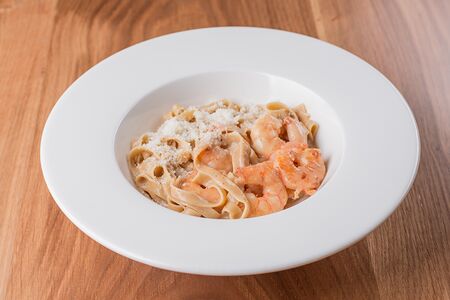 Паста Креветки