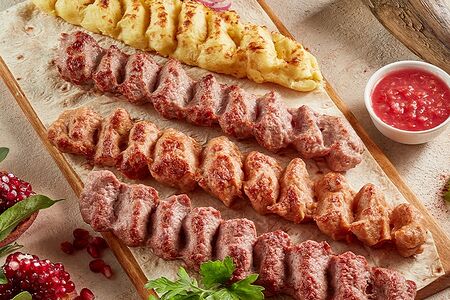 Люля-кебаб из картофеля