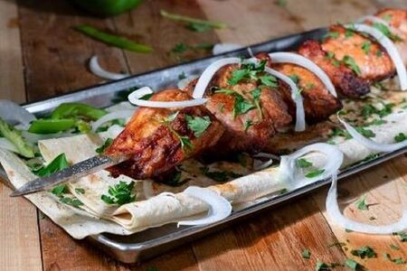 Шашлык из мякоти баранины