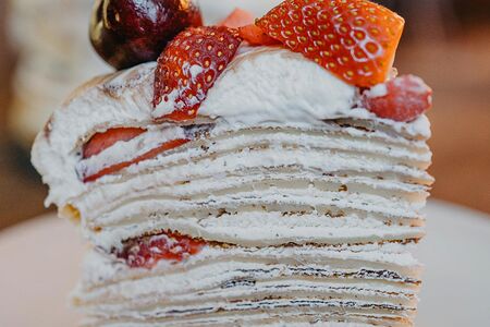 Блинный классический торт