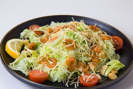 Цезарь с креветками