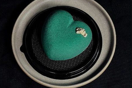 Муссовый десерт груша-карамель