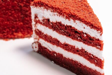 Торт Красный бархат порционный