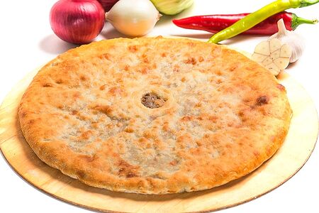 Пирог с капустой и мясом