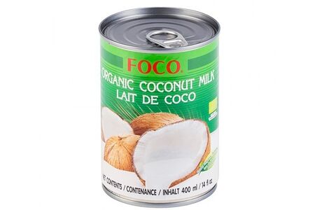 Молоко кокосовое Органическое 10-12% foco