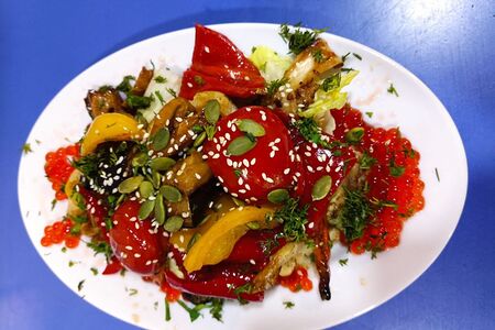 Теплый салат