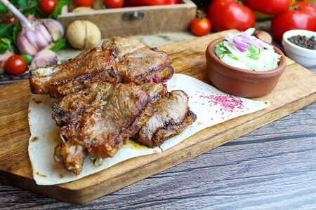 Ти-бон молодого барашка