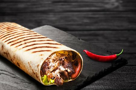 Шаверма острая по-мексикански острая