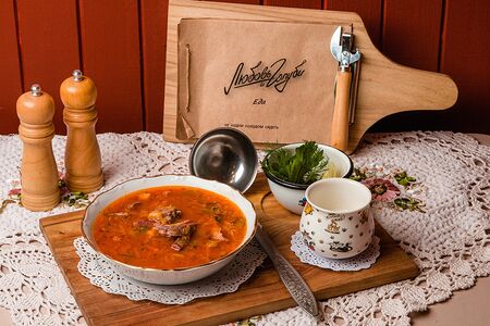 Солянка мясная по-алматински