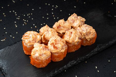 Вулкан с креветкой