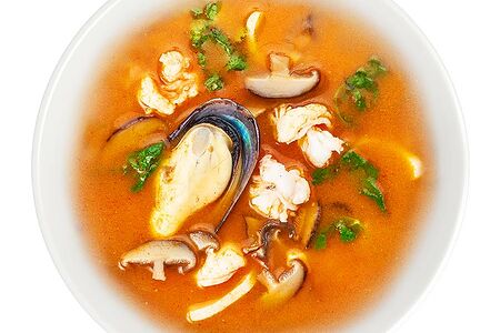 Флейм с морепродуктами