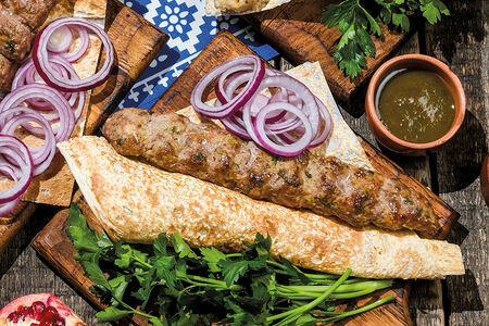 Люля-кебаб из баранины