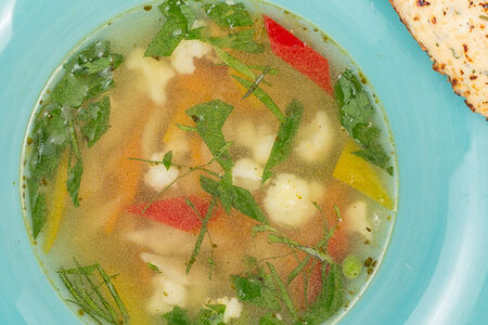 Суп из сезонных овощей