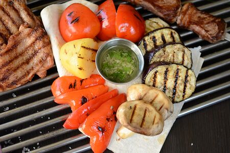 Овощи на гриле