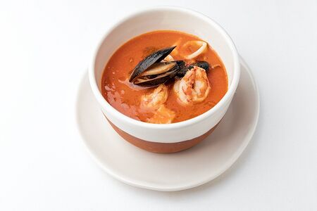 Суп с морепродуктами