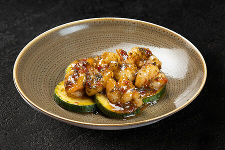 Креветки в соусе по-азиатски