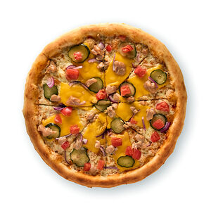 Пицца Ленивый Чикен Бургер 33