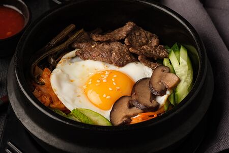 Бибимпаб с говядиной