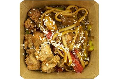 Лапша удон со свининой