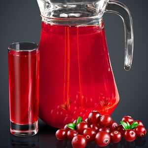 Морс клюквенный