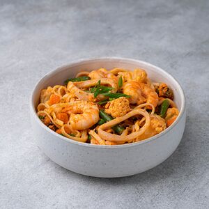 Вок с морепродуктами