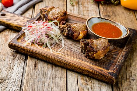 Шашлык из бараньей спинки