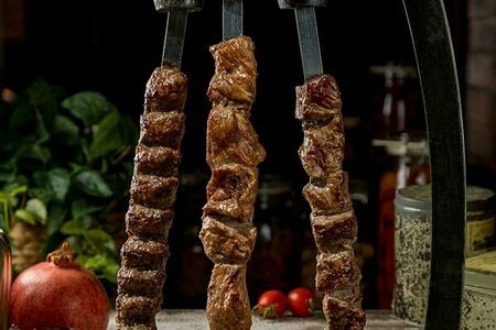 Шашлык из свиной шеи