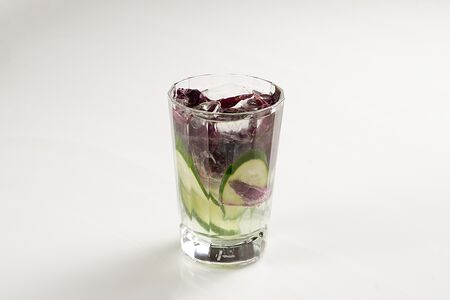 Лимонад Базилик и огурец