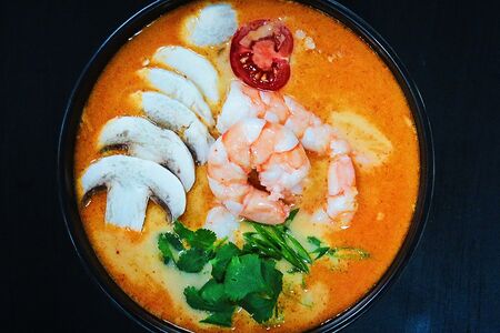Суп Том-Ям с креветками