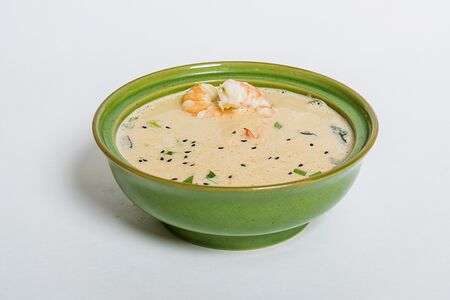 Суп сливочный с креветкой