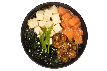 Мисо с семгой