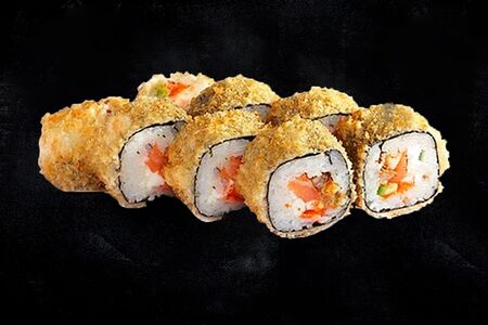 Жареный Темпура с лососем