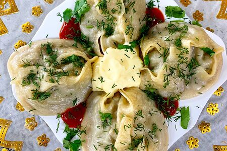 Манты из говядины