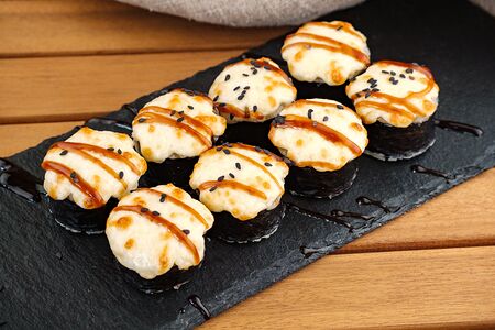 Запечённый с лососем