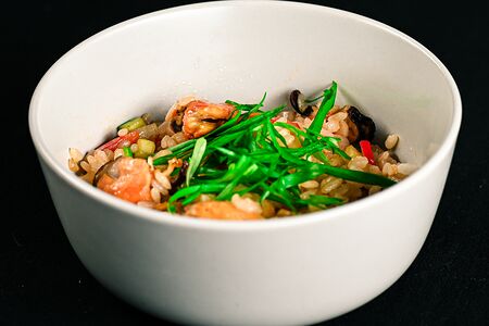 Рис с морепродуктами