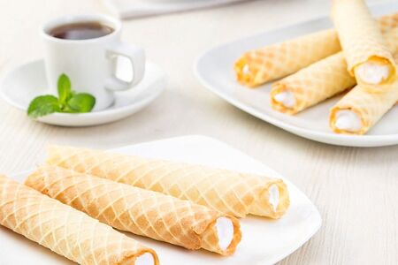 Вафельные трубочки