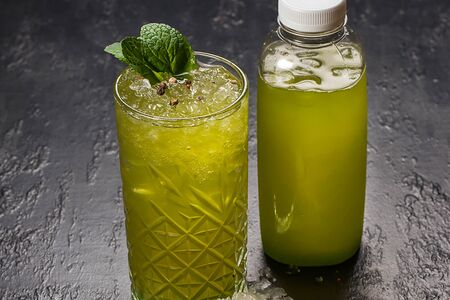 Лимонад с перчёным яблоком